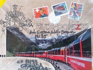 Bernina Express (Arte Postal)