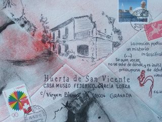 Volver a Granada (Arte Postal)